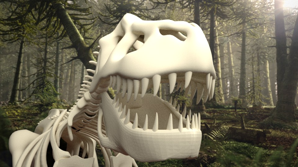 T-REX Dino TRex, Bones, Skeleton preview image 4